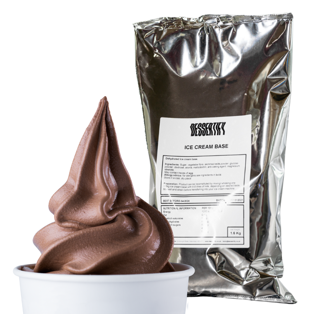 Chocolate Ice Cream Powder Mix 1.6Kg DESSERTIFY